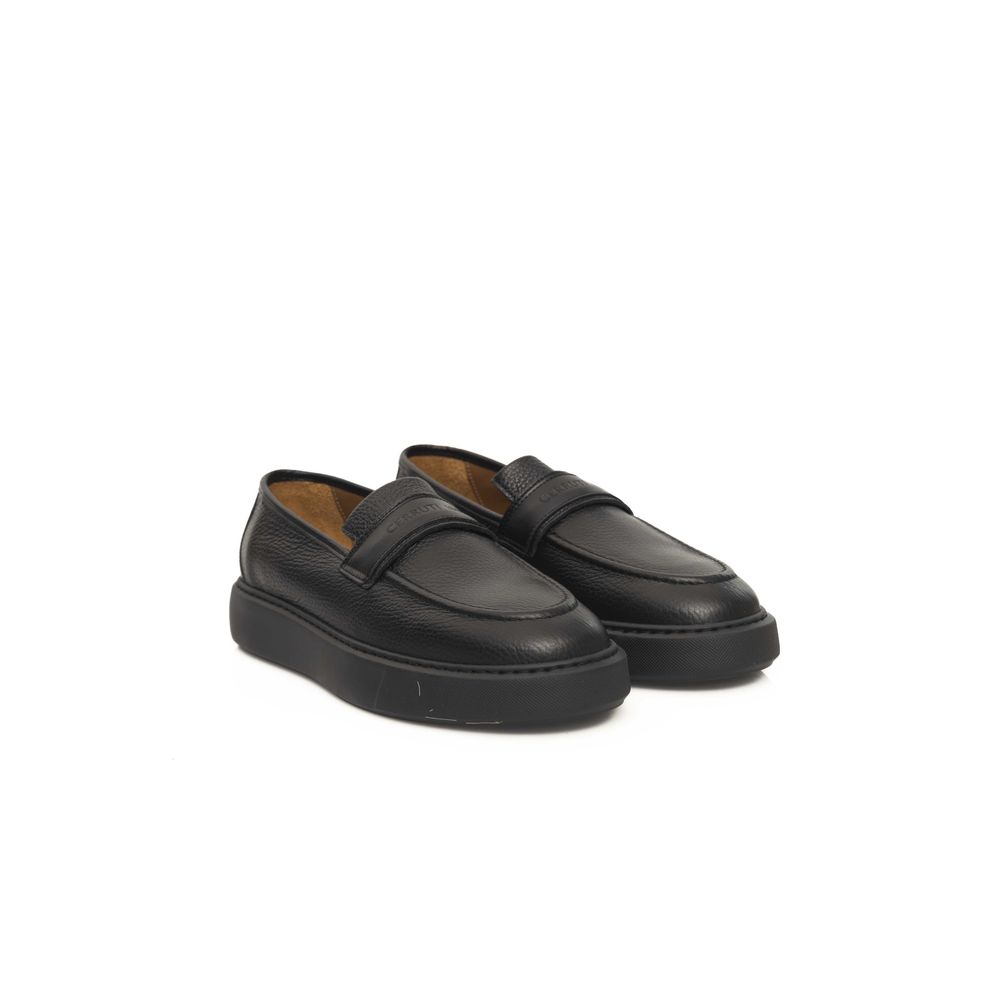 Cerruti 1881 Sorte Herreloafers i Kohud