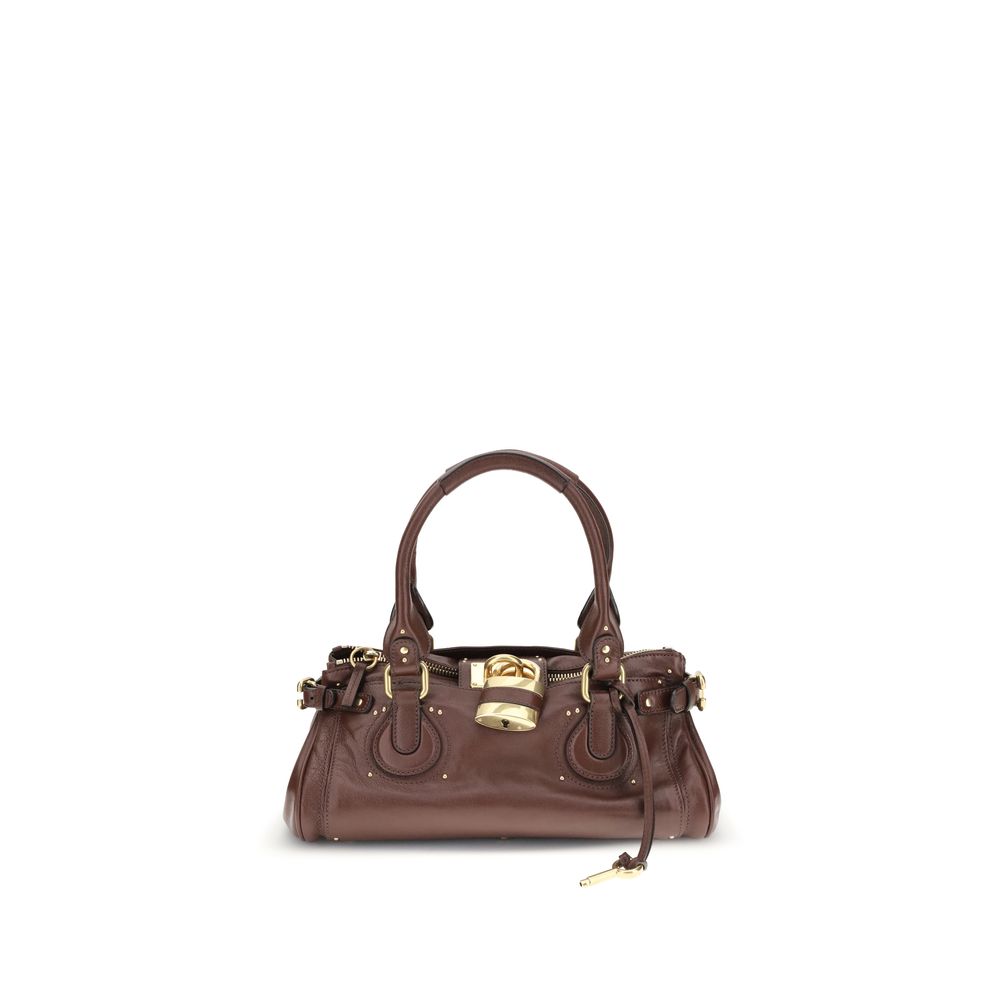 Chloé Bordeaux Buffalo Læder Skuldertaske