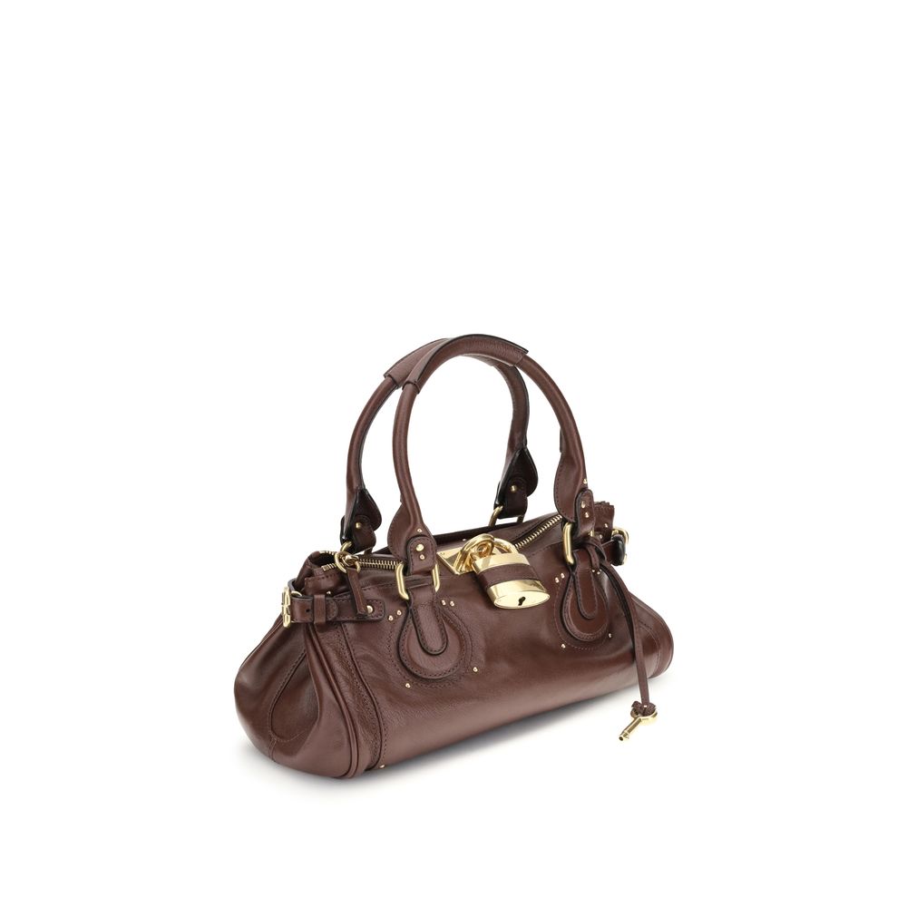 Chloé Bordeaux Buffalo Læder Skuldertaske