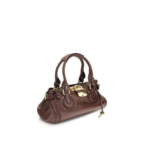 Chloé Bordeaux Buffalo Læder Skuldertaske