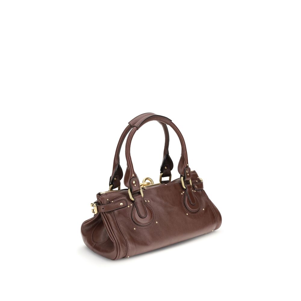Chloé Bordeaux Buffalo Læder Skuldertaske