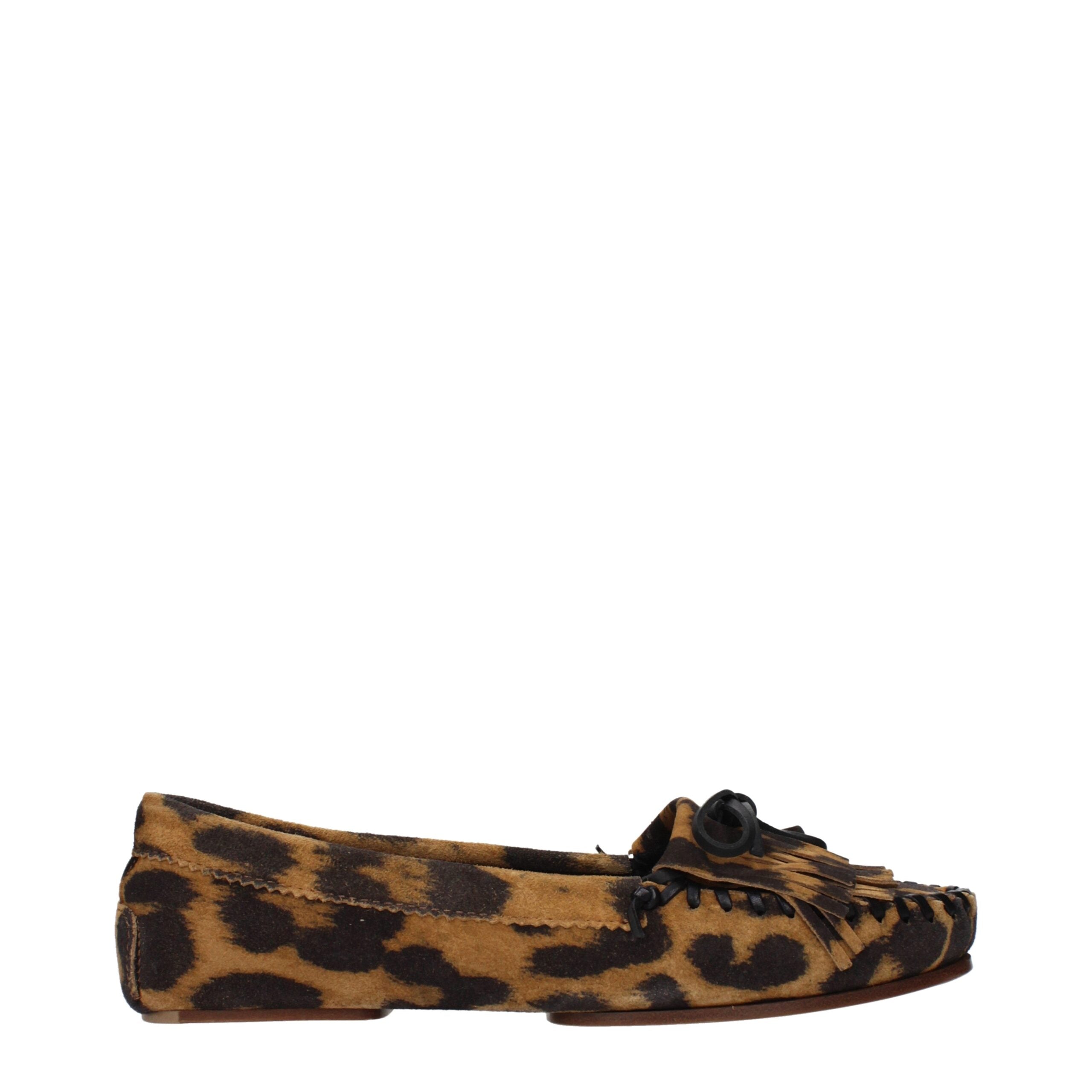 Paris Texas Brune Læder Slip-On Loafers