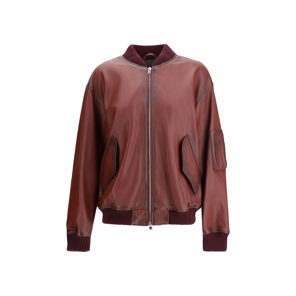 Valstar Bordeaux lammeskindsbomber