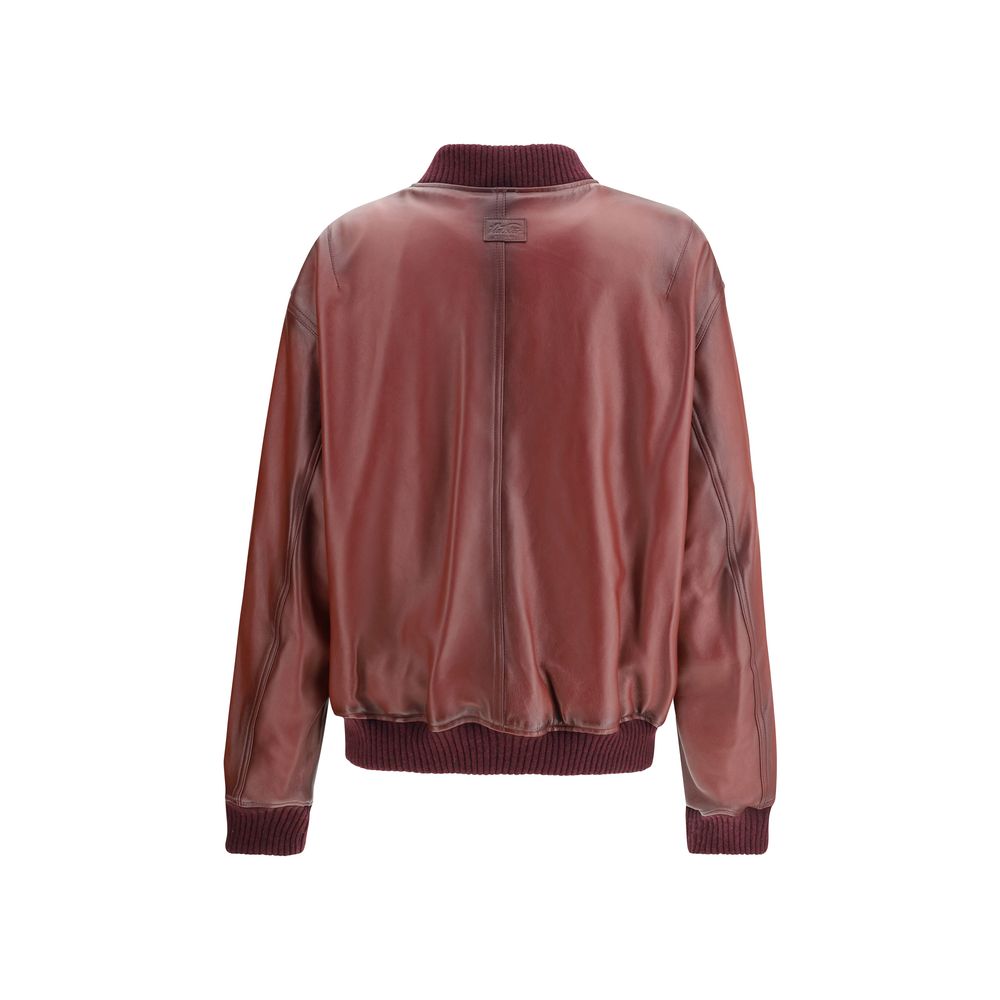 Valstar Bordeaux lammeskindsbomber