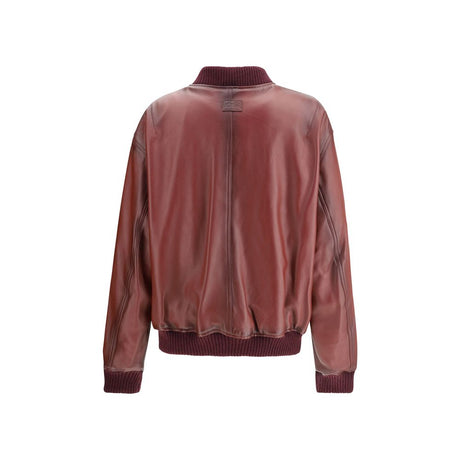 Valstar Bordeaux lammeskindsbomber