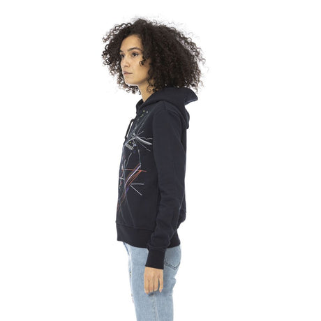 Mr&amp;Mrs Italy Blå Bomuldssweatshirt til Kvinder