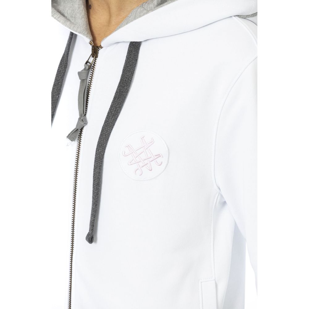 Hr. & Mrs. Italien Hvid Bomuldssweatshirt til Kvinder