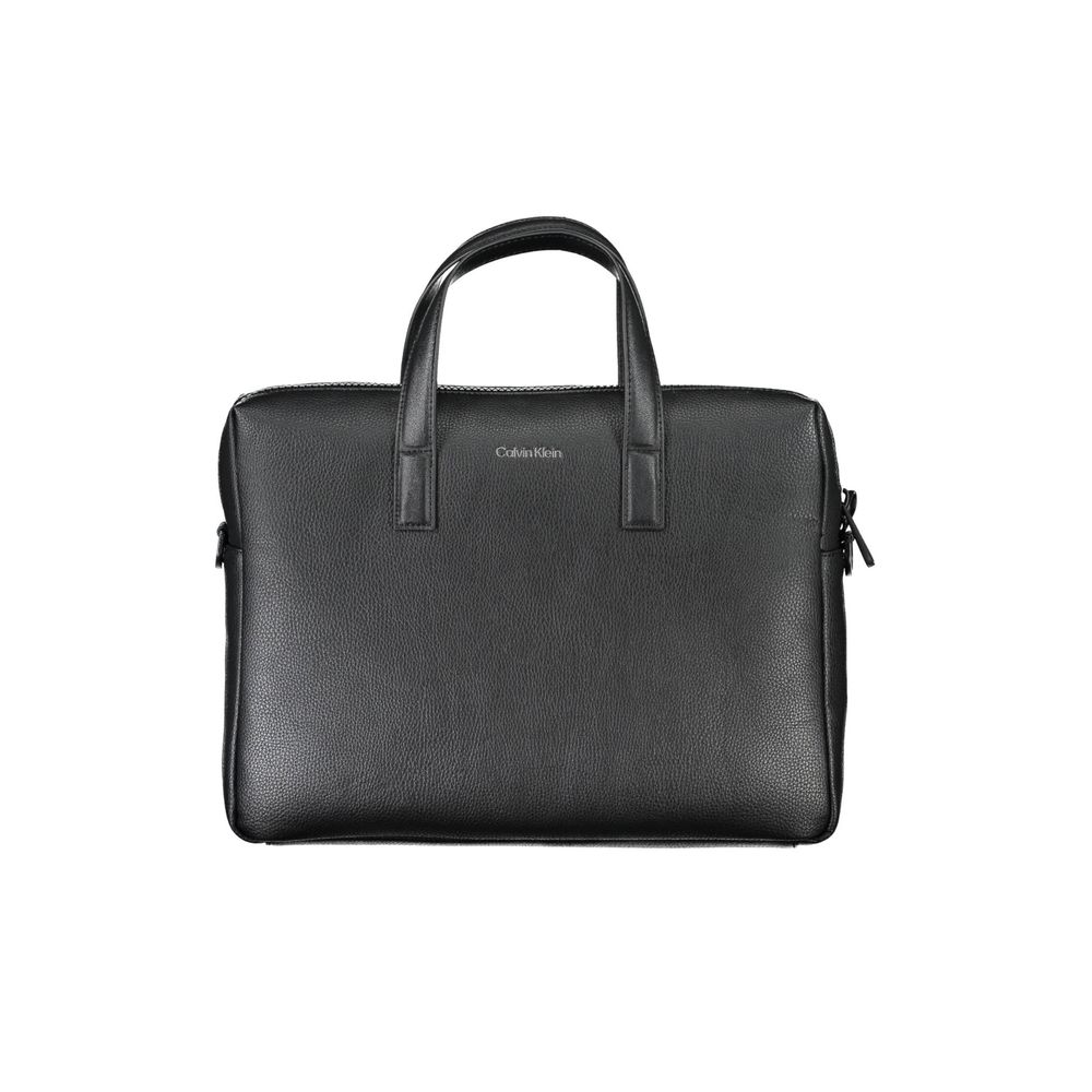 Calvin Klein Black Polyester Handbag