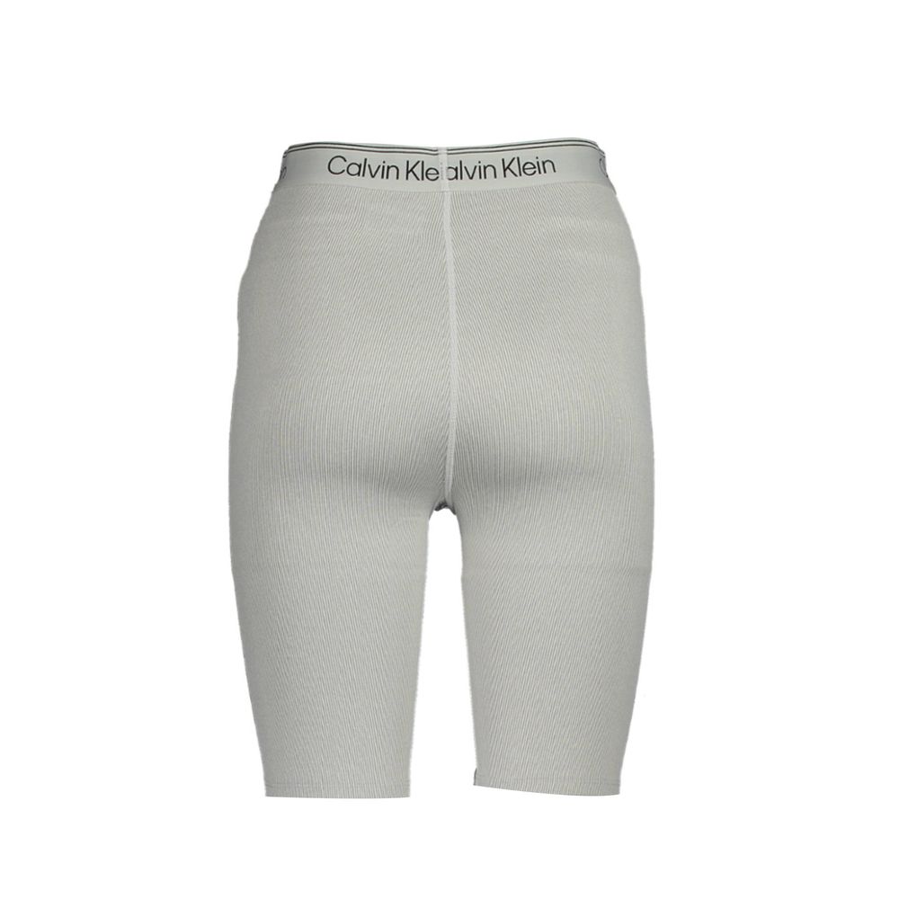 Calvin Klein Grå Polyesterbukser