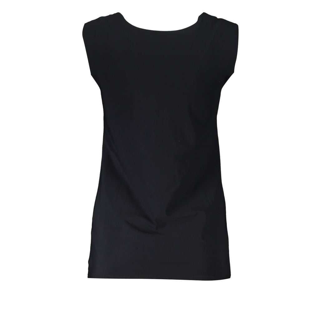 Patrizia Pepe Sort Elastan Tank Top