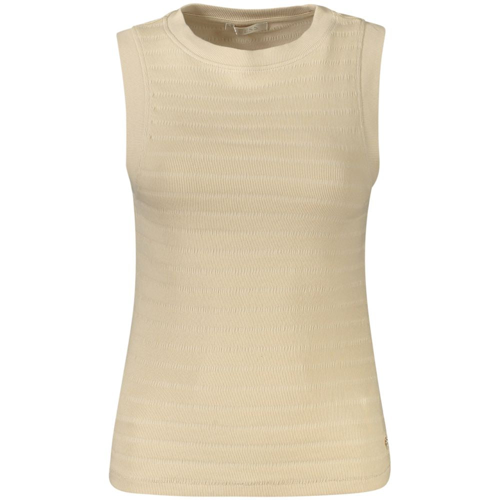 Guess Jeans Beige Bomuld Tanktop