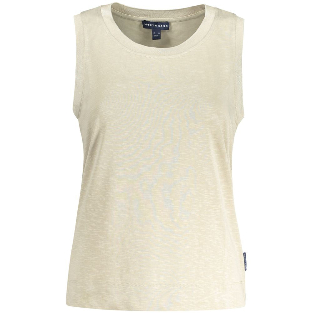 North Sails Beige Polyester Tanktop