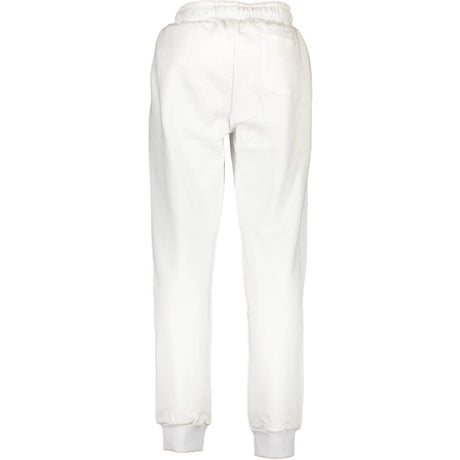 La Martina White Cotton Pant