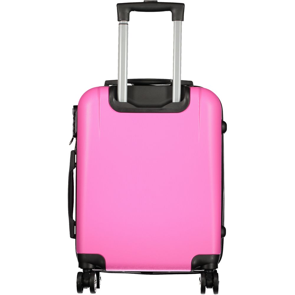 Laura Biagiotti Pink Polyethylen Bagage Og Rejse