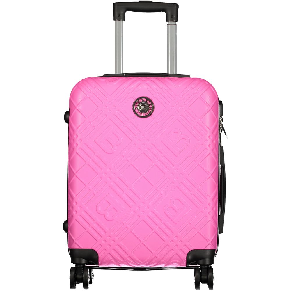 Laura Biagiotti Pink Polyethylen Bagage Og Rejse