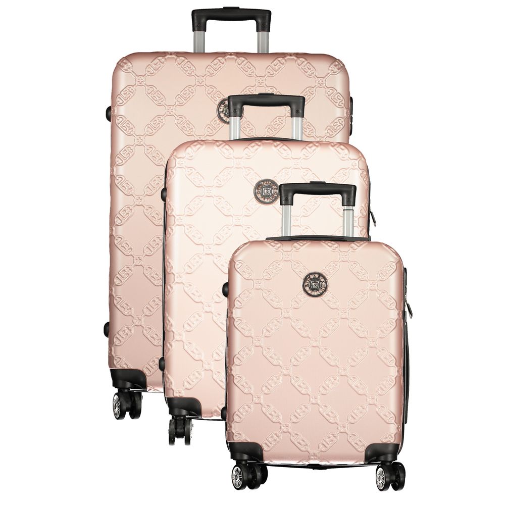 Laura Biagiotti Pink Polyethylen Bagage Og Rejse