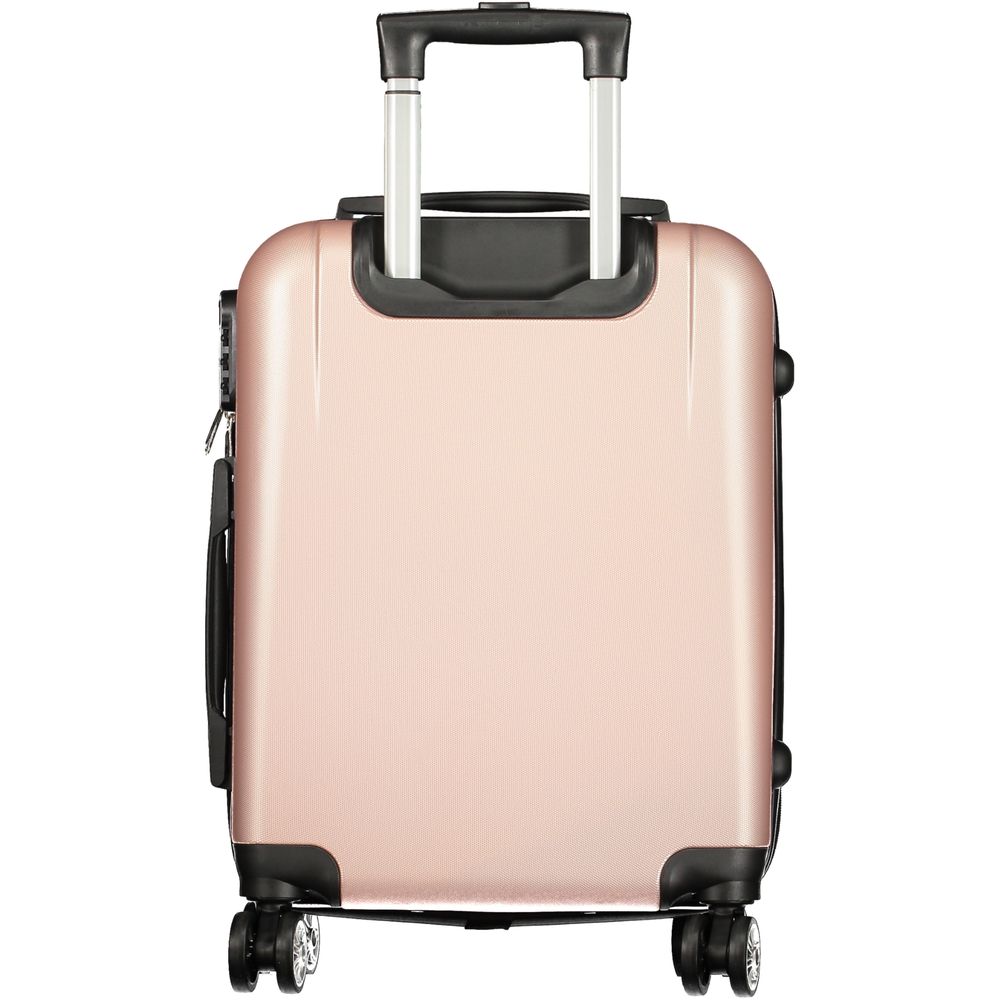 Laura Biagiotti Pink Polyethylen Bagage Og Rejse