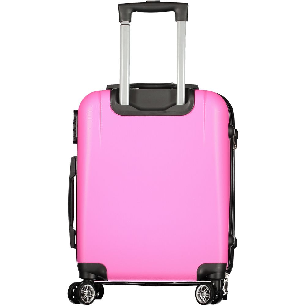Laura Biagiotti Pink Polyethylen Bagage Og Rejse