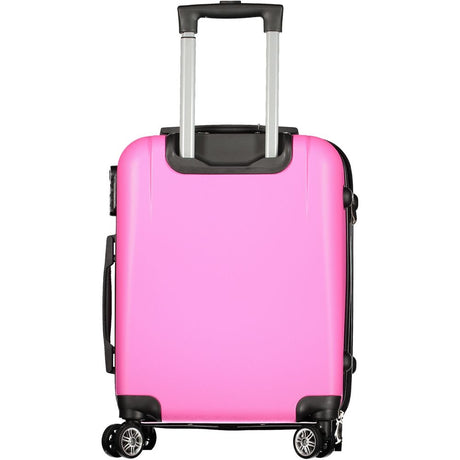 Laura Biagiotti Pink Polyethylen Bagage Og Rejse