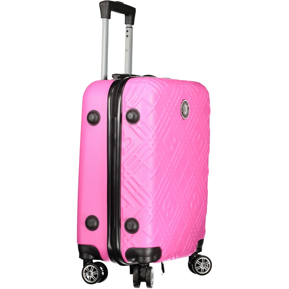Laura Biagiotti Pink Polyethylen Bagage Og Rejse