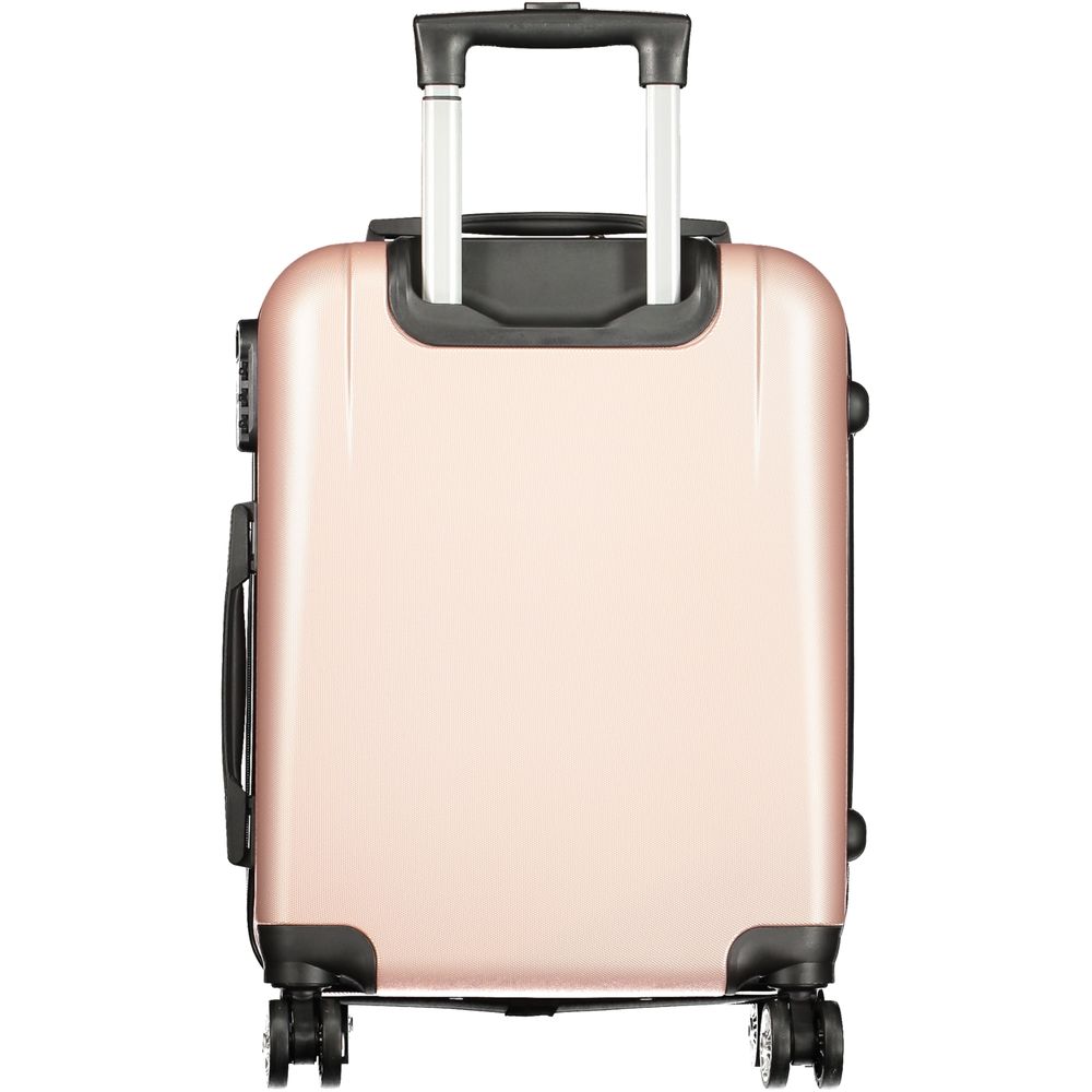 Laura Biagiotti Pink Polyethylen Bagage Og Rejse