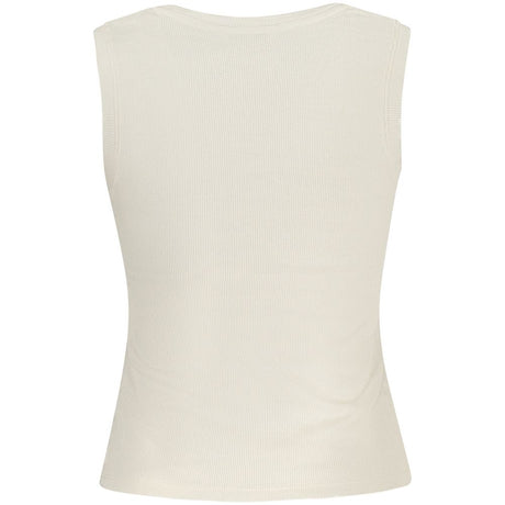 Tommy Hilfiger Beige Cotton Tank Top