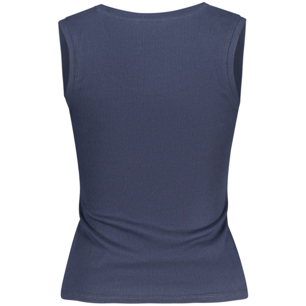 Tommy Hilfiger Blue Cotton Tank Top