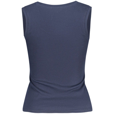 Tommy Hilfiger Blue Cotton Tank Top