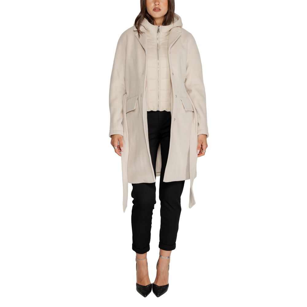 Cleré Beige Polyesterfrakke