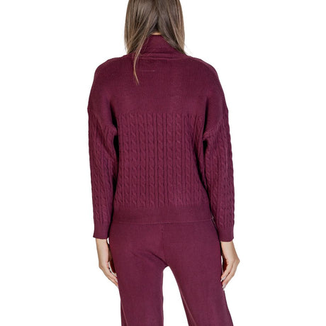 Cleré Bordeaux Viscose Turtleneck