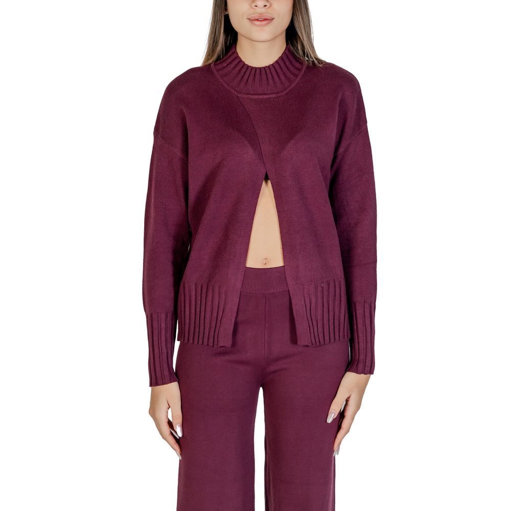 Cleré Lilla Viskose Cardigan