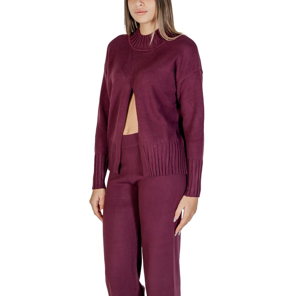 Cleré Lilla Viskose Cardigan