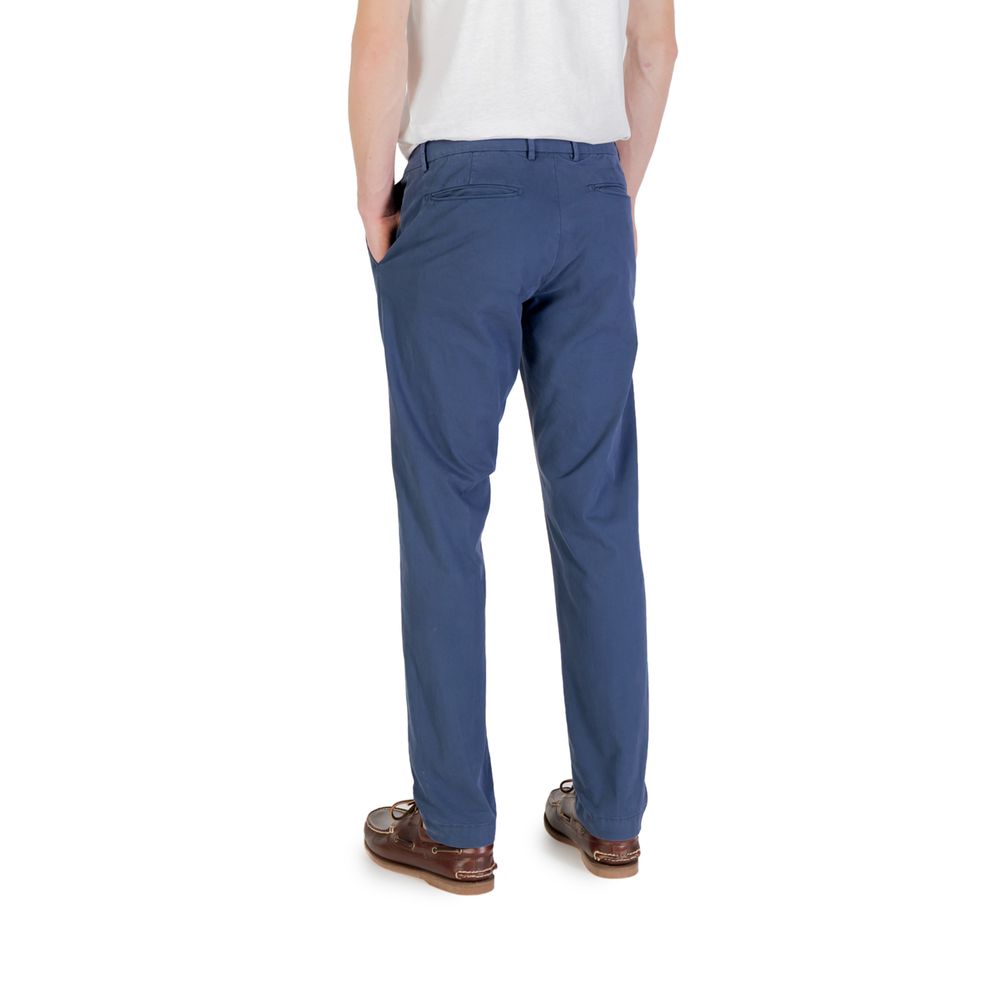 Borghese Blå Bomulds Skinny Pants