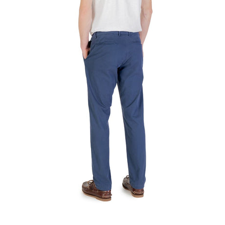 Borghese Blå Bomulds Skinny Pants