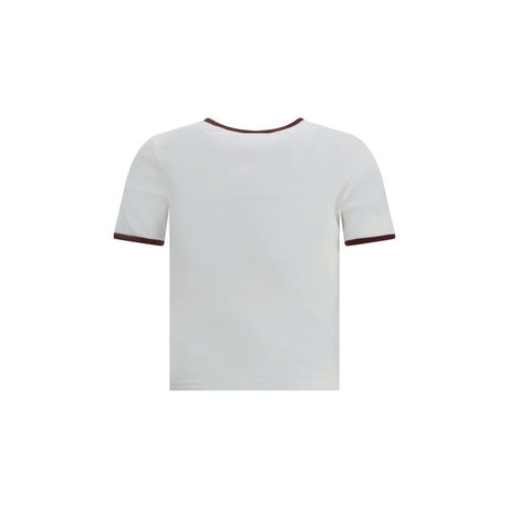 Courrèges White Cotton T-Shirt
