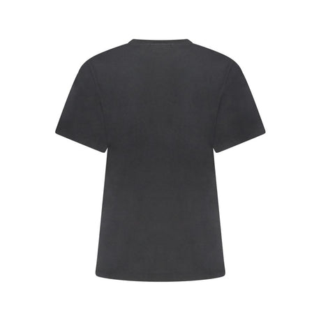 Napapijri Black Cotton T-Shirt
