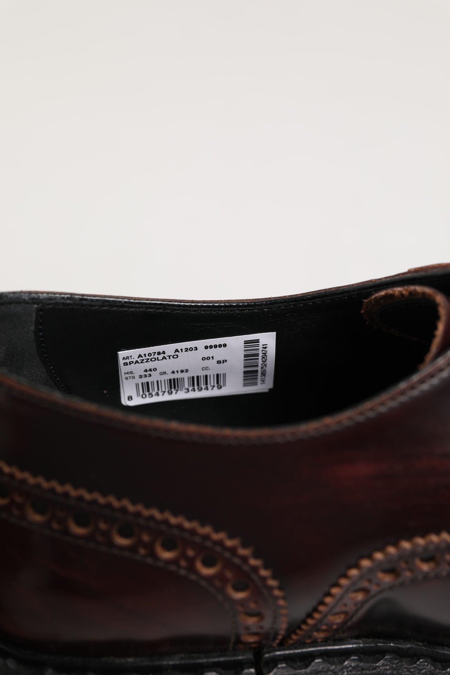 Dolce & Gabbana Brown Leather Lace Up Dress Men Oxford Shoes