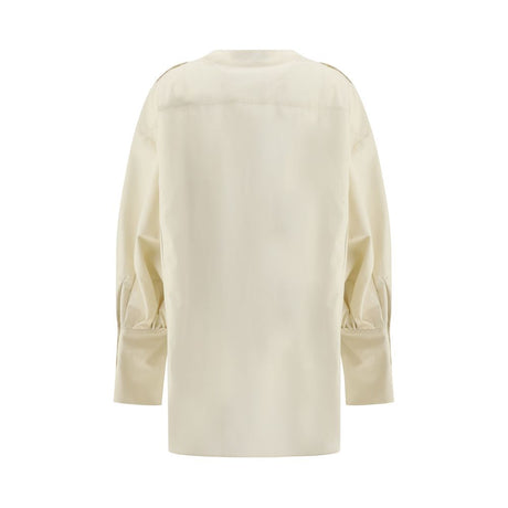 The Latest Cream Cotton Blouse