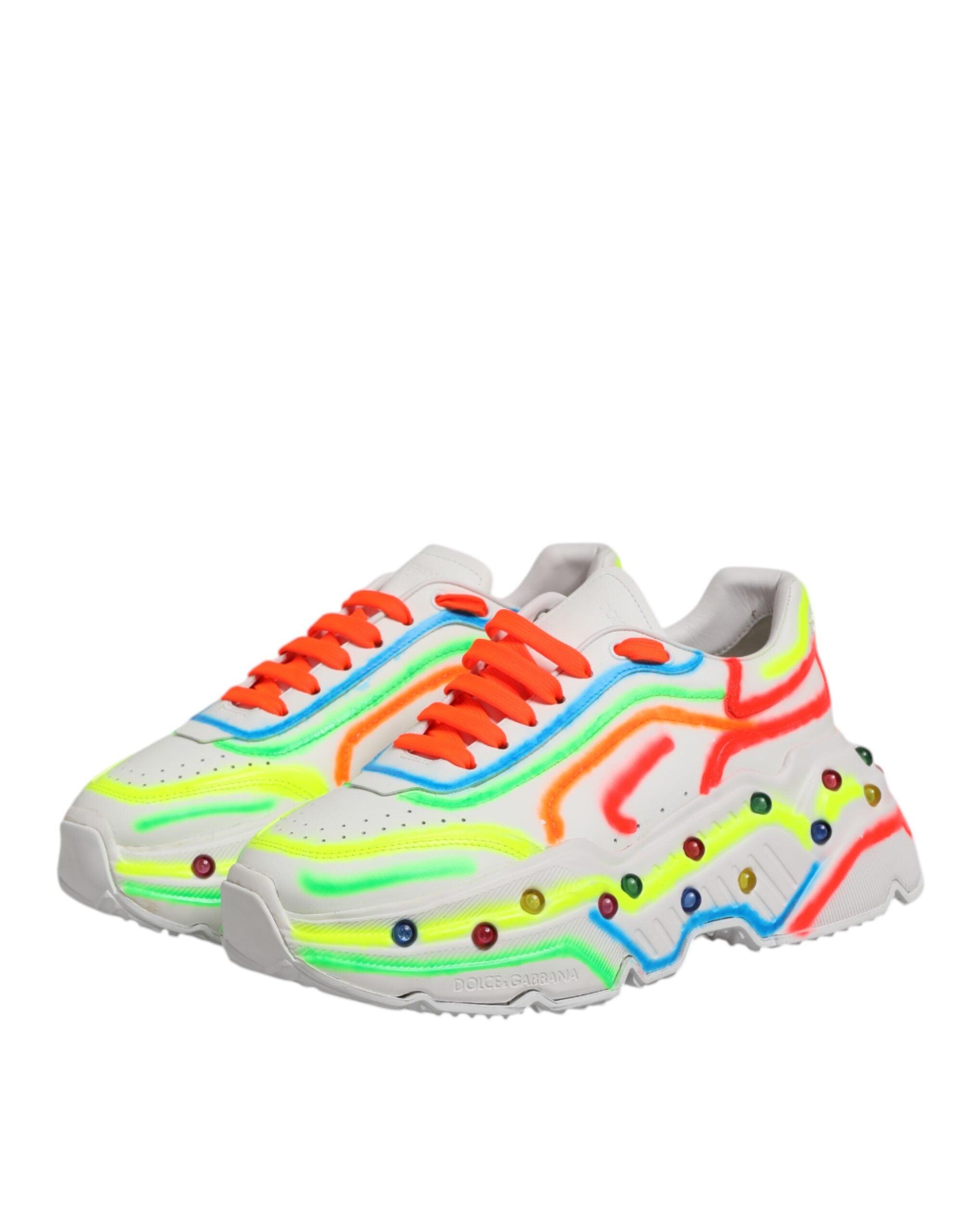 Dolce &amp; Gabbana Multicolor Daymaster Low Top Sneakers Sko