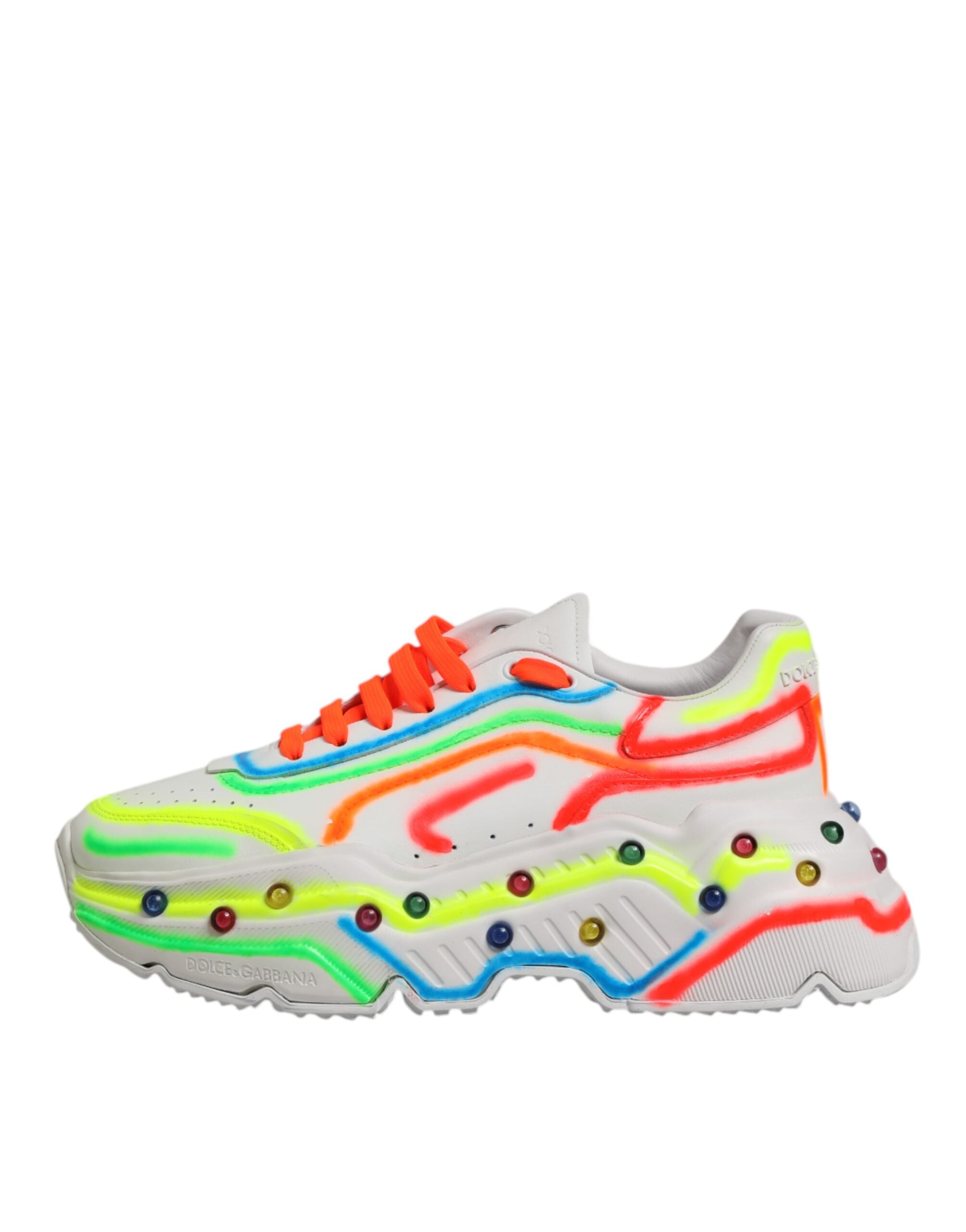 Dolce &amp; Gabbana Multicolor Daymaster Low Top Sneakers Sko