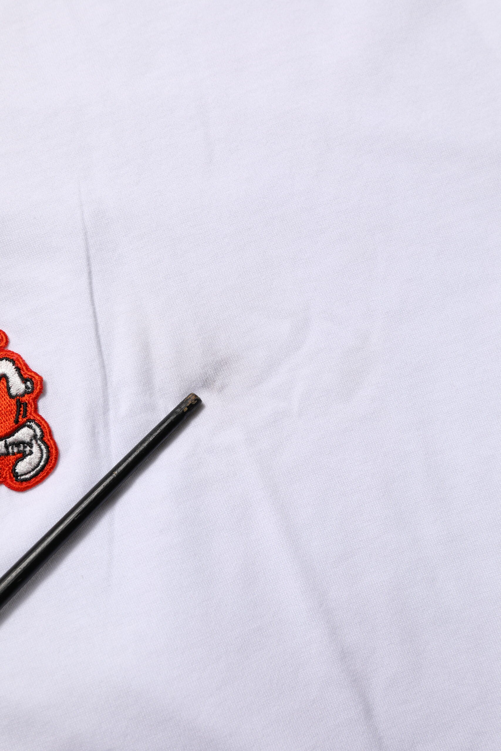 Dolce &amp; Gabbana Hvid Bomuld DG Love Patch Rund Hals T-shirt