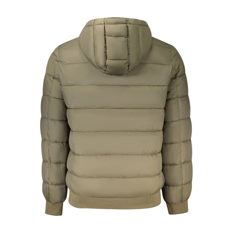 Pepe Jeans Brown Polyamide Jackets & Coat