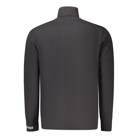 Pepe Jeans Black Cotton Sweater