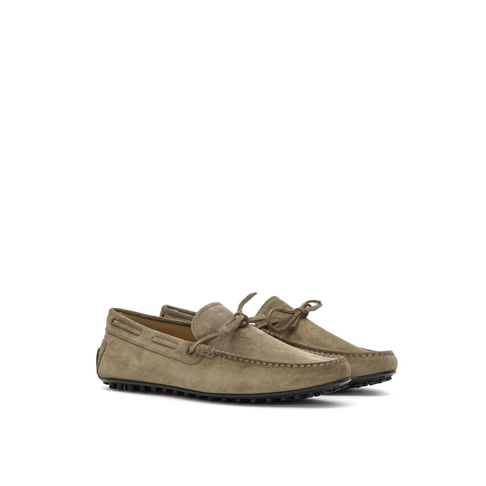Tod's Beige ruskindsmokkasin