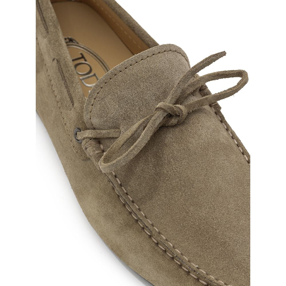 Tod's Beige ruskindsmokkasin