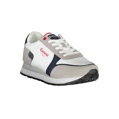 Carrera hvid polyester sneaker