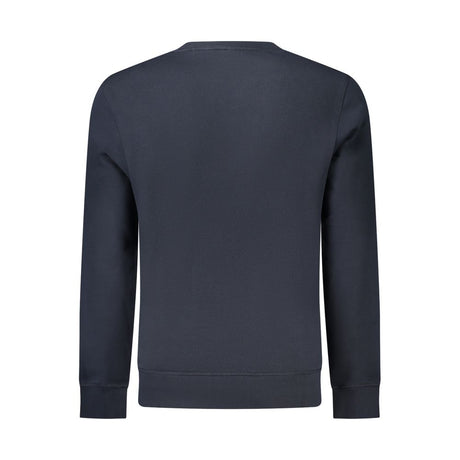 Hugo Boss Blue Cotton Sweatshirt