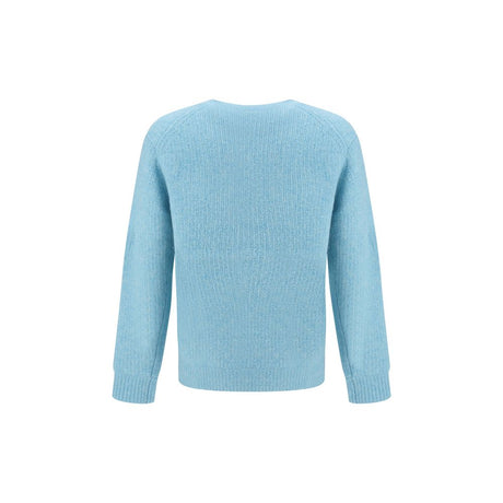 Sunflower Light Blue Alpaca Vicugna Pacos Sweatshirt