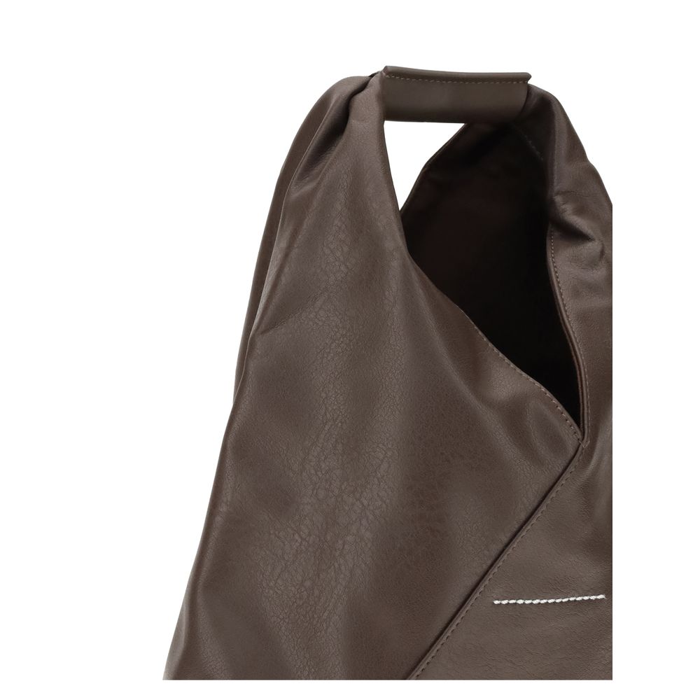 MM6 Brun Polyethylen Håndtaske