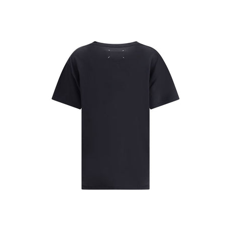 Margiela sort bomulds-T-shirt